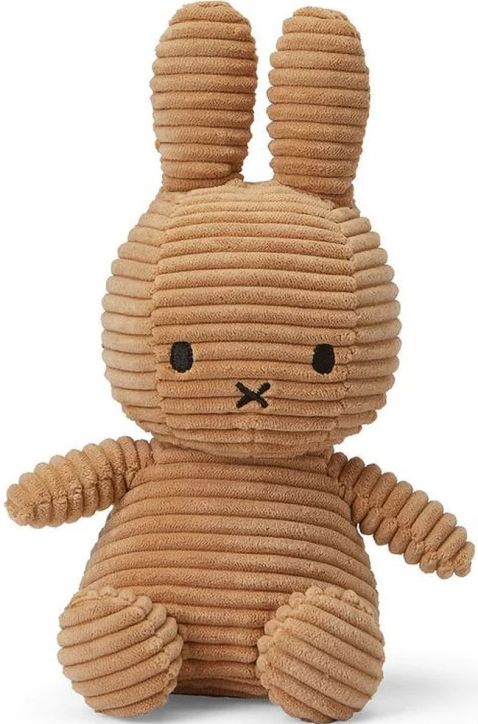 Плюшена играчка Miffy ECO Corduroy - Бежов, 23 см. - Miffy - Bon Ton Toys - Момиче, Момче - Miffy - Eco Corduroy - 8719066017298-1