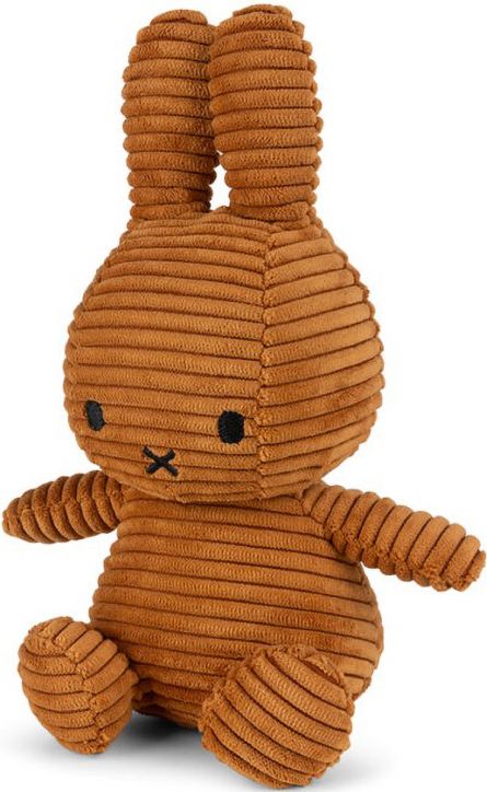 Плюшена играчка Miffy ECO Corduroy - кафяв заек, 23 см. - Miffy - Bon Ton Toys - Момиче, Момче - 8719066016956-2