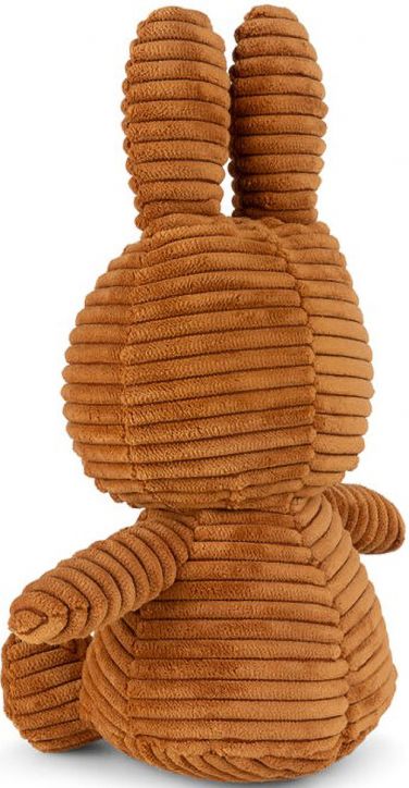 Плюшена играчка Miffy ECO Corduroy - кафяв заек, 23 см. - Miffy - Bon Ton Toys - Момиче, Момче - 8719066016956-3