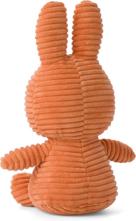 Плюшена играчка Miffy ECO Corduroy - Оранжев, 23 см. - Miffy - Bon Ton Toys - Miffy - Eco Corduroy - 8719066017250-3