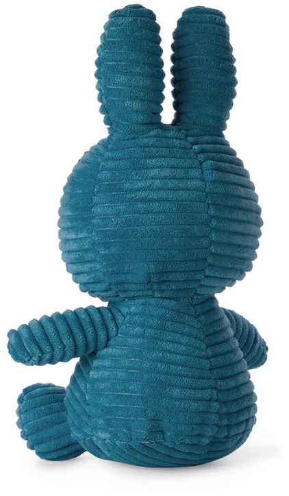 Плюшена играчка Miffy Eco Corduroy - петроленосин заек, 23 см. - Miffy - Bon Ton Toys - Момче - Miffy - Eco Corduroy - 8719066017229-3