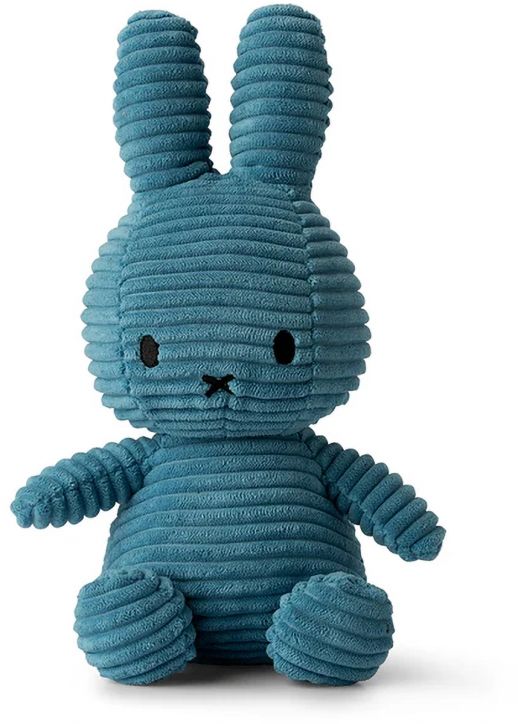 Плюшена играчка Miffy Eco Corduroy - петроленосин заек, 23 см. - Miffy - Bon Ton Toys - Момче - Miffy - Eco Corduroy - 8719066017229-1