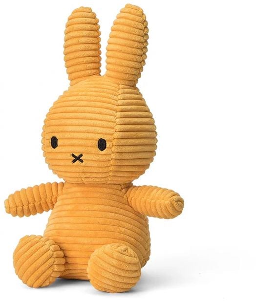 Плюшена играчка Miffy Eco Corduroy - слънчевожълт заек, 23 см. - Miffy - Bon Ton Toys - Момиче, Момче - Miffy - Eco Corduroy - 8719066017199-2