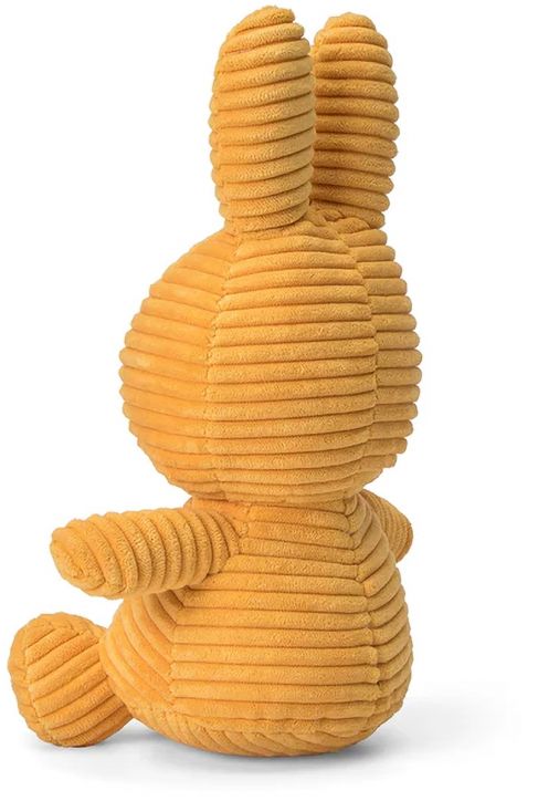 Плюшена играчка Miffy Eco Corduroy - слънчевожълт заек, 23 см. - Miffy - Bon Ton Toys - Момиче, Момче - Miffy - Eco Corduroy - 8719066017199-3