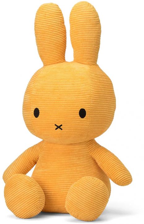 Плюшена играчка Miffy Eco Corduroy - слънчевожълт заек, 70 см. - Miffy - Bon Ton Toys - Момиче, Момче - Miffy - Eco Corduroy - 8719066017434-2