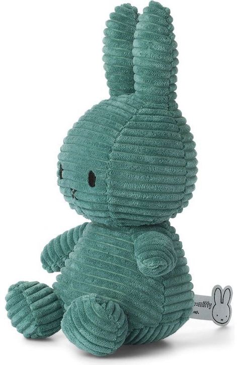 Плюшена играчка Miffy ECO Corduroy - Зелен, 23 см. - Miffy - Bon Ton Toys - Момиче, Момче - Miffy - Eco Corduroy - 8719066017205-2