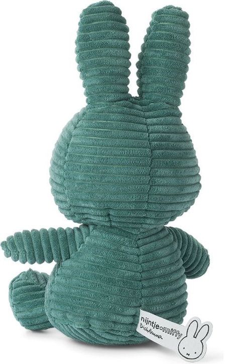 Плюшена играчка Miffy ECO Corduroy - Зелен, 23 см. - Miffy - Bon Ton Toys - Момиче, Момче - Miffy - Eco Corduroy - 8719066017205-3