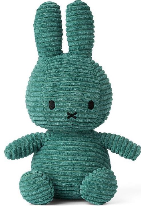Плюшена играчка Miffy ECO Corduroy - Зелен, 23 см. - Miffy - Bon Ton Toys - Момиче, Момче - Miffy - Eco Corduroy - 8719066017205-1