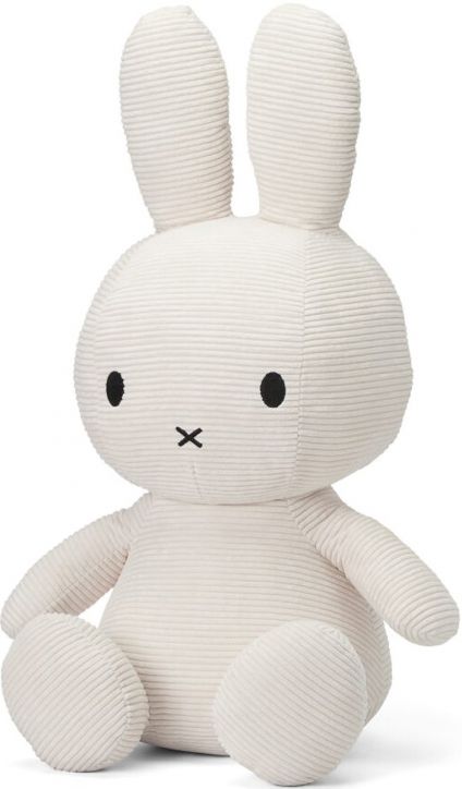 Плюшена играчка Miffy Sitting Corduroy - Бял заек, 70 см. - Miffy - Bon Ton Toys - Момиче, Момче - 8719066007503-2