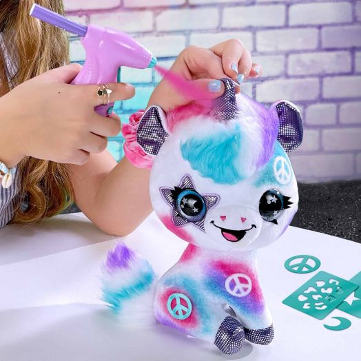 Плюшена играчка за оцветяване Canal Toys - Еднорог - Canal Toys - Canal Toys - Момиче - 3555801287411-4
