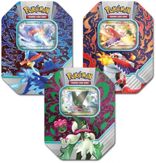 Pokemon TCG: Paldea Partners Ex Tin, асортимент - The Pokemon Company - Pokemon - 0820650852978-1