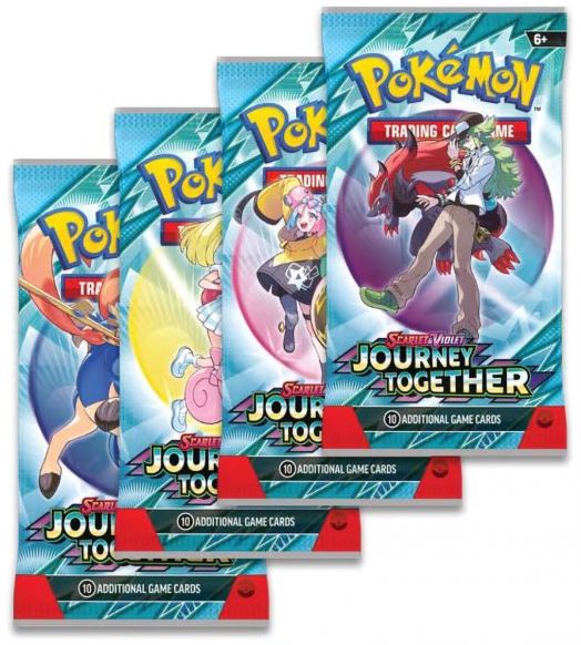 Pokemon TCG: Scarlet & Violet Journey Together Booster, асортимент - The Pokemon Company - Момиче, Момче - 0196214108196-2
