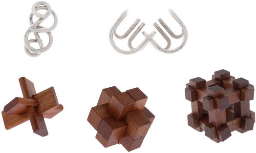 Комплект 3D пъзели Professor Puzzle, 5 бр. - Professor Puzzle - Professor Puzzle - Жена, Мъж - Professor Puzzle - Great Minds - 5060036531812-2