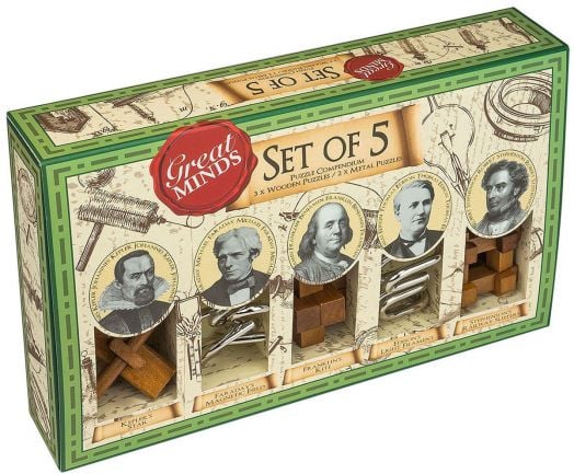 Комплект 3D пъзели Professor Puzzle, 5 бр. - Professor Puzzle - Professor Puzzle - Жена, Мъж - Professor Puzzle - Great Minds - 5060036531812-1