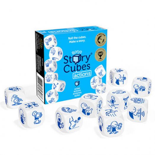 Rory's Story Cubes - кубчета за истории: Actions - Asmodee - Asmodee Editions - 3558380058786-2