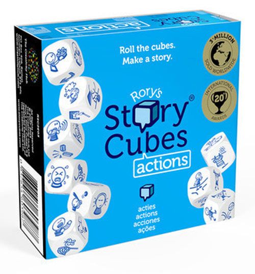 Rory's Story Cubes - кубчета за истории: Actions - Asmodee - Asmodee Editions - 3558380058786-1