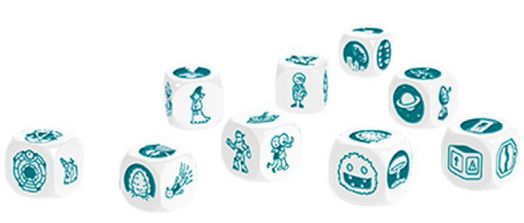 Rory's Story Cubes - кубчета за истории: Астро - Asmodee - Asmodee Editions - Момиче, Момче - 3558380067214-2