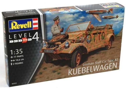 Сглобяем модел - Немска военна кола Type 82 - Revell - Revell - 4009803032535-1