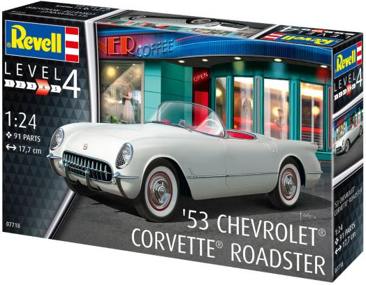 Сглобяем модел Revell - Corvette Roadster 1953 - Revell - Revell - Мъж, Момче - 4009803077185-1
