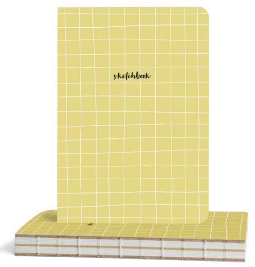 Скицник Drasca Plain A4 112 листа, каре - Drasca - Drasca - Момиче - Drasca - Plain - 2210000001718-2