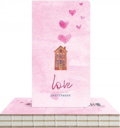 Скицник Drasca House, 96 листа - Drasca - Drasca - Drasca - Love Is In The Air - 2210000002906