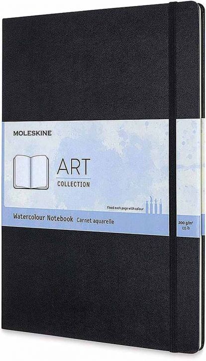 Скицник Moleskine Art Watercolor Notebook Black A4 - Moleskine - Moleskine - Жена, Мъж - Moleskine - Art - 8058647626758-1