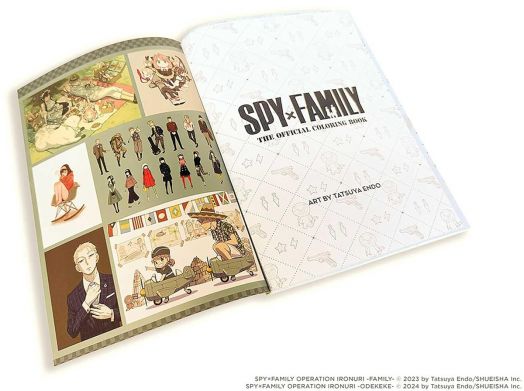 Spy x Family: The Official Coloring Book - Tatsuya Endo - Момче - Viz Media - 9781974751433-4