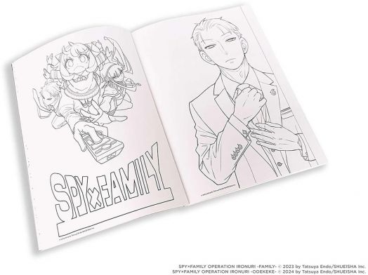 Spy x Family: The Official Coloring Book - Tatsuya Endo - Момче - Viz Media - 9781974751433-6