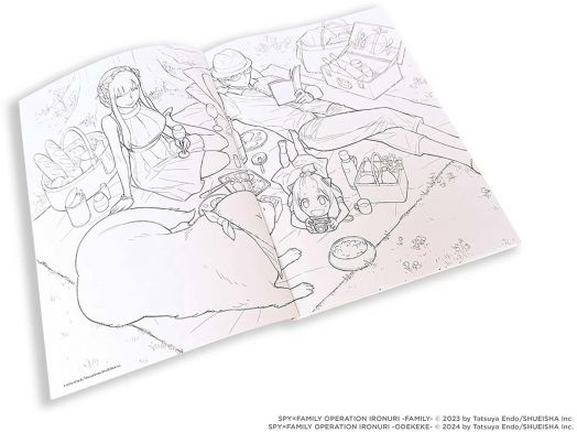 Spy x Family: The Official Coloring Book - Tatsuya Endo - Момче - Viz Media - 9781974751433-8