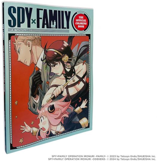 Spy x Family: The Official Coloring Book - Tatsuya Endo - Момче - Viz Media - 9781974751433-2