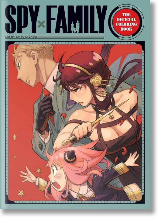 Spy x Family: The Official Coloring Book - Tatsuya Endo - Момче - Viz Media - 9781974751433-1