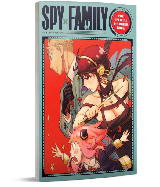 Spy x Family: The Official Coloring Book - Tatsuya Endo - Момче - Viz Media - 9781974751433-1