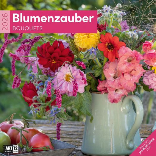 Стенен календар Ackermann Bouquets 2026 – Букети - Ackermann - Ackermann - Жена - Ackermann - Art12 - 9783838446004-1