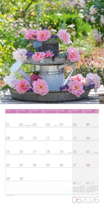Стенен календар Ackermann Bouquets 2026 – Букети - Ackermann - Ackermann - Жена - Ackermann - Art12 - 9783838446004-7