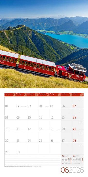 Стенен календар Ackermann Trains 2026 – Локомотиви - Ackermann - Ackermann - Жена, Мъж - Ackermann - Art12 - 9783838446158-7