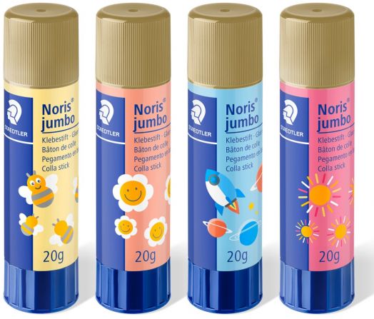 Сухо лепило Staedtler Noris Jumbo 960, асортимент - Staedtler - Staedtler - Staedtler - Noris Club - 4007817166864-1