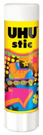 Сухо лепило UHU Stic Neon, 40 гр. - UHU - UHU - 4026700346503-4