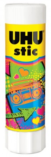 Сухо лепило UHU Stic Neon, 40 гр. - UHU - UHU - 4026700346503-5