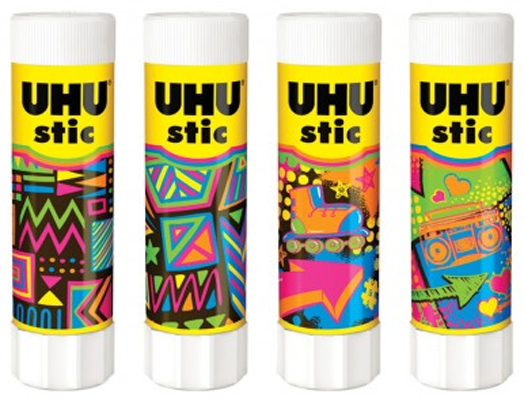 Сухо лепило UHU Stic Neon, 40 гр.-1