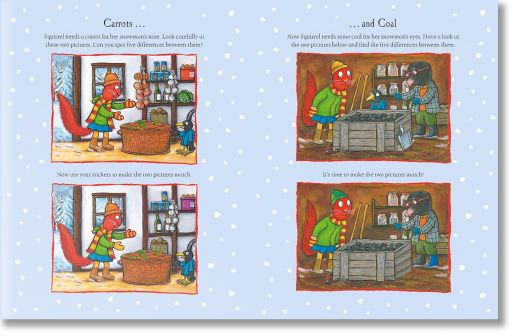 Tales From Acorn Wood: A Winter Sticker Book - Julia Donaldson - Момиче, Момче - Pan Macmillan - 9781035037230-4