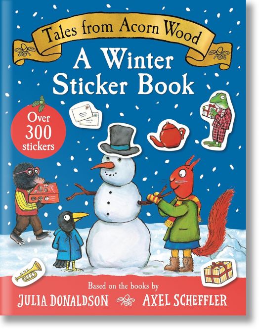 Tales From Acorn Wood: A Winter Sticker Book - Julia Donaldson - Момиче, Момче - Pan Macmillan - 9781035037230-1