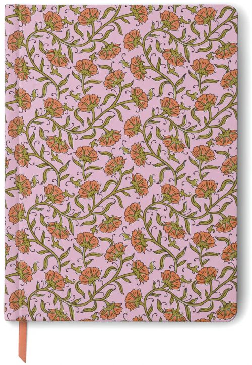 Тефтер DesignWorks Ink - Pink Vintage Floral - DesignWorks Ink - Designworks Collective - Жена - 840214818707