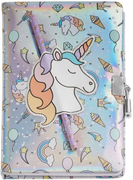 Тефтер Miquelrius Back2Fun Holographic Unicorn - Miquelrius - Apli Paper - Back2Fun - 8422593075821-1