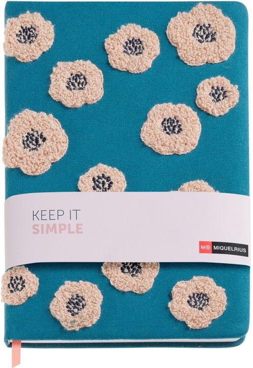 Тефтер Miquelrius Keep It Simple A5, 80 нелинирани листа - Miquelrius - Apli Paper - Жена - Miquelrius - Keep It Simple - 8422593082577-1