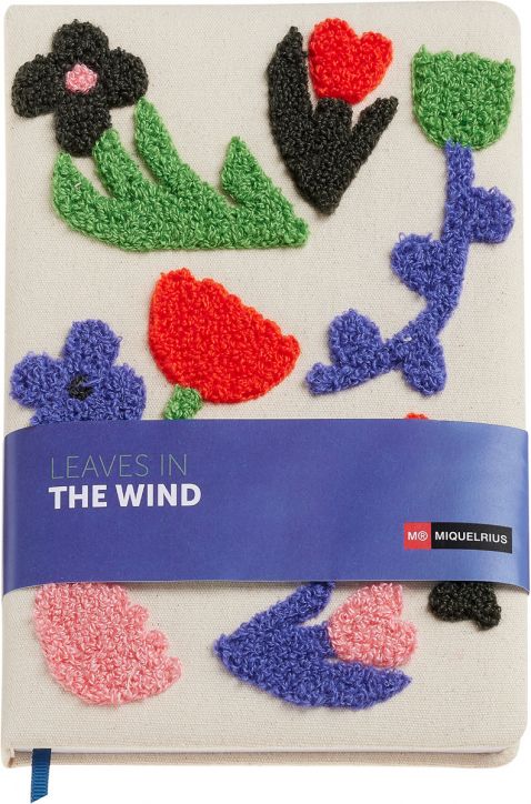 Тефтер Miquelrius Leaves in the Wind A5, 80 нелинирани листа - Miquelrius - Apli Paper - Жена - Miquelrius - Leaves In The Wind - 8422593082522-1