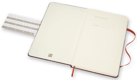 Тефтер Moleskine Limited Editions Blend Collection Red Tissu с твърди корици и линирани страници - Moleskine - Moleskine - Жена, Мъж - Moleskine - Blend - 8053853603678-3