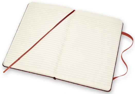 Тефтер Moleskine Limited Editions Blend Collection Red Tissu с твърди корици и линирани страници - Moleskine - Moleskine - Жена, Мъж - Moleskine - Blend - 8053853603678-4