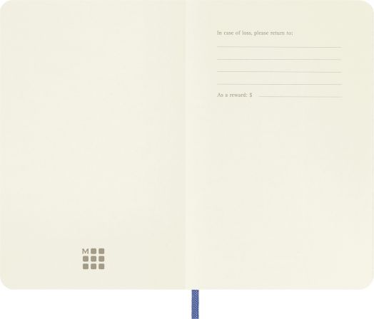 MOLESKINE ТЕФТЕР PKT БЕЛИ ЛИСТА ЛЮЛЯК МЕКА КОРИЦА - 8056420850925-3