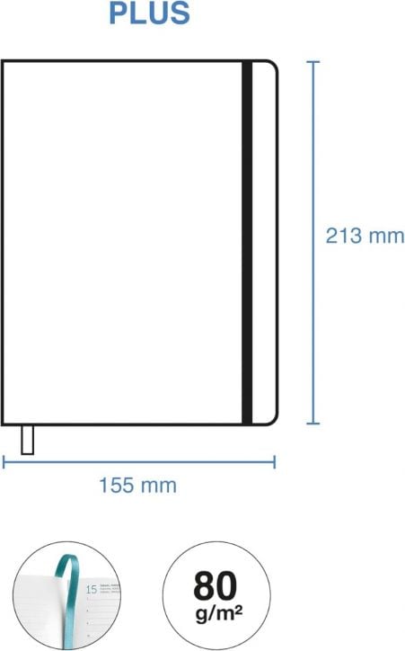Тефтер - органайзер Miquelrius Natura Impressionist 2026, ден на страница - Miquelrius - Miquelrius - Жена, Момиче - 8422593227237-6