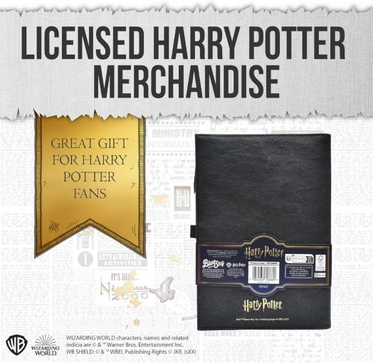 Тефтер с джоб с цип Blue Sky Harry Potter - Order of The Phoenix - Blue Sky - Blue Sky - Жена, Мъж, Момиче, Момче - Blue Sky - Harry Potter - 5056563708889-6